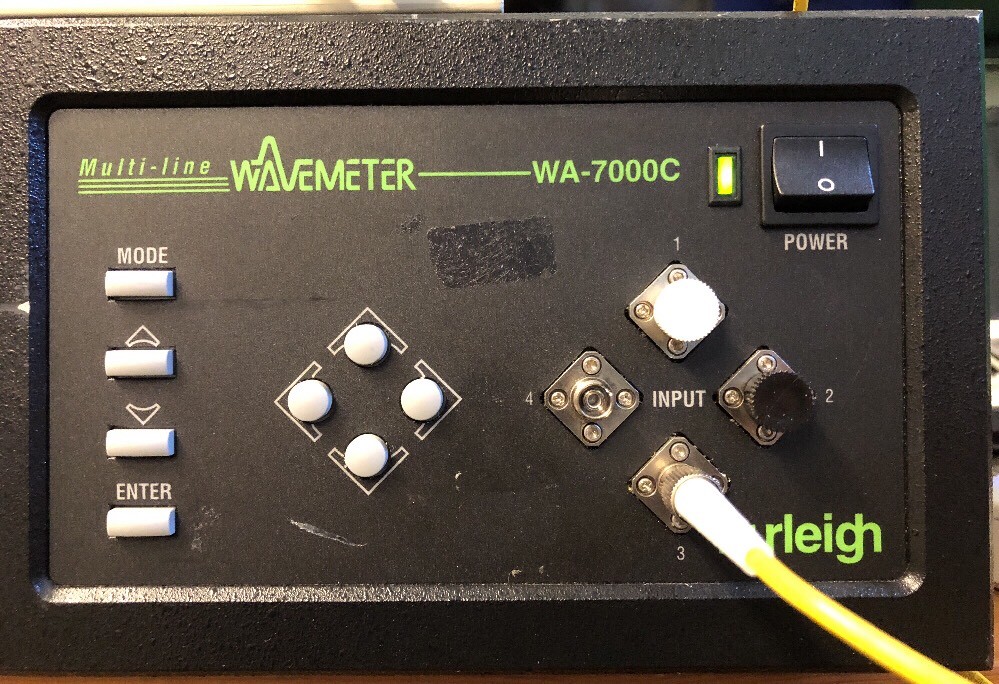 Burleigh WA-7000C Wavemeter Multiple Wavelength Meter MWM
