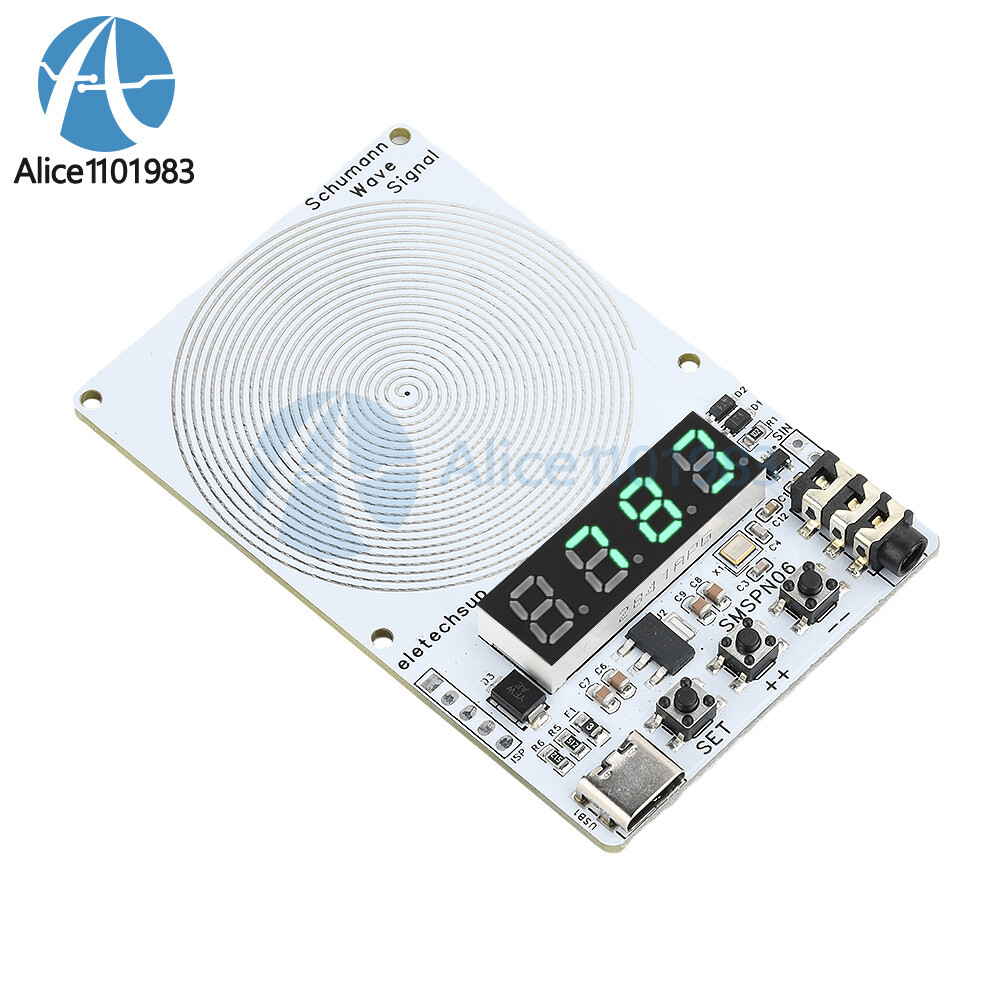 Adjustable 0.01Hz~9999Hz Frequency Schumann Wave Generator 4Bit Digital Display
