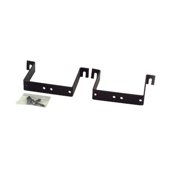 Quick Easy Bracket set to Mount Ethernet Cat6 Cat5e Patch Panel to Wall 2U