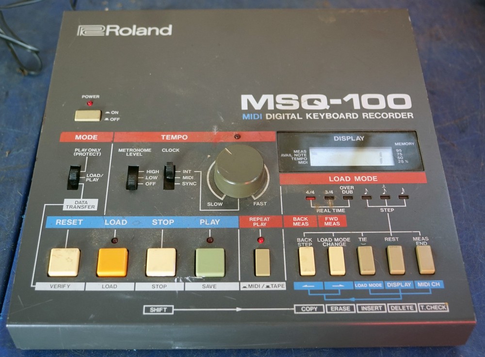 Roland MSQ-100 MIDI Digital Keyboard Recorder