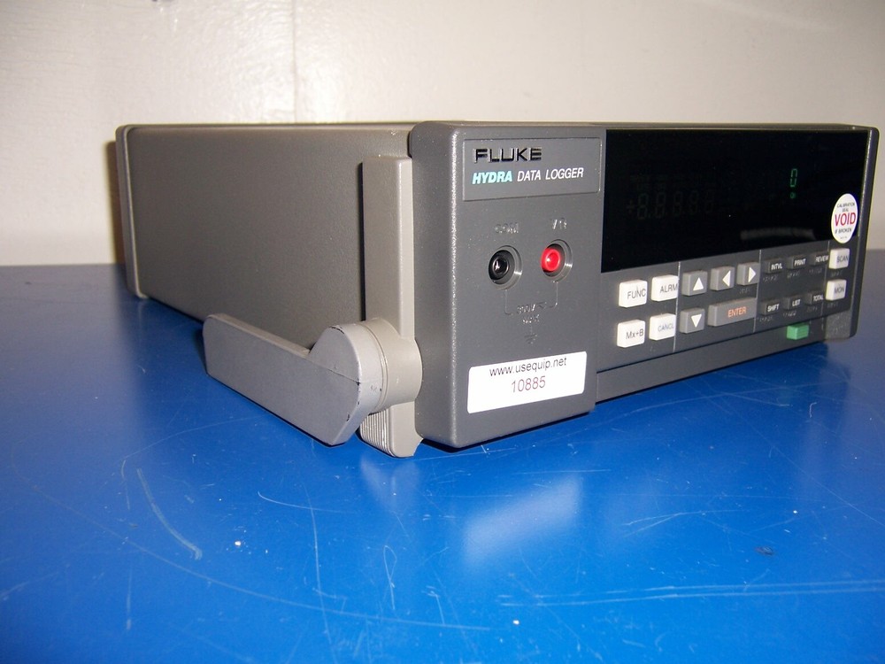 10885 FLUKE 2625 HYDRA DATA LOGGER W/ 2620A-100 INPUT MODULE