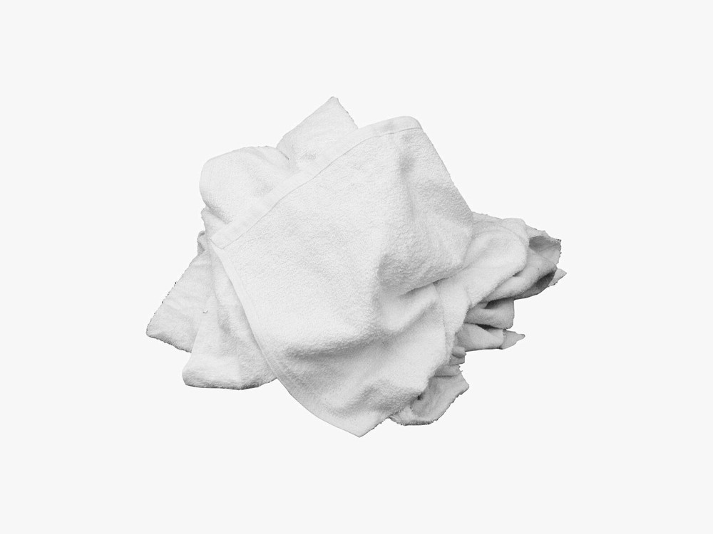 White Terry Wipers case of 15 lbs