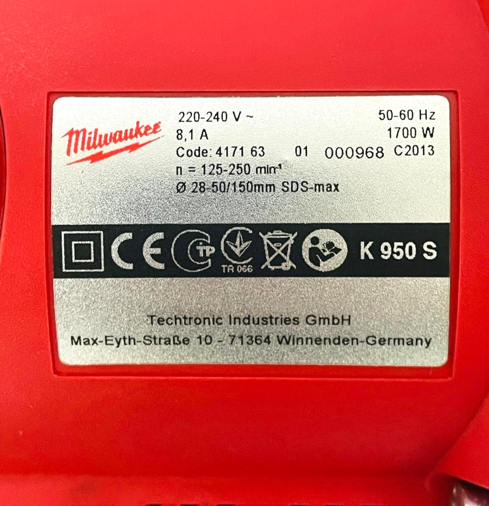 MILWAUKEE K950S Rotary Drillig Hammer