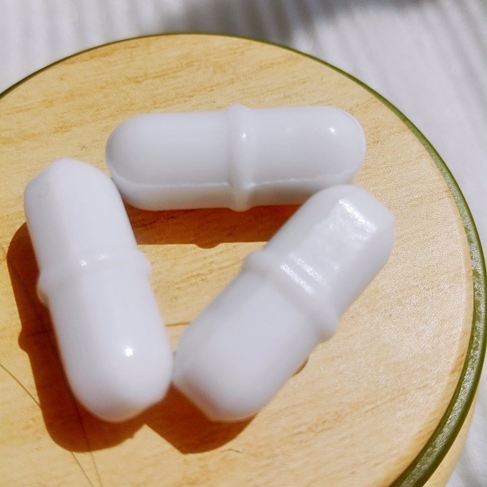 Laboratory Magnetic Stir Bars PTFE Stirrer Mixer White