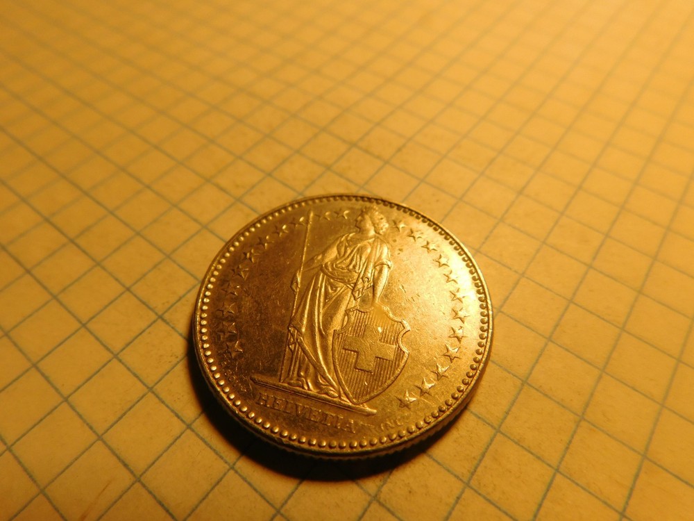 switzerland 2 francs 1985 # 717