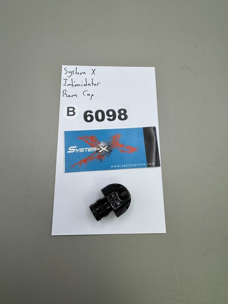 System X Intimidator Ram Cap-Gloss Black