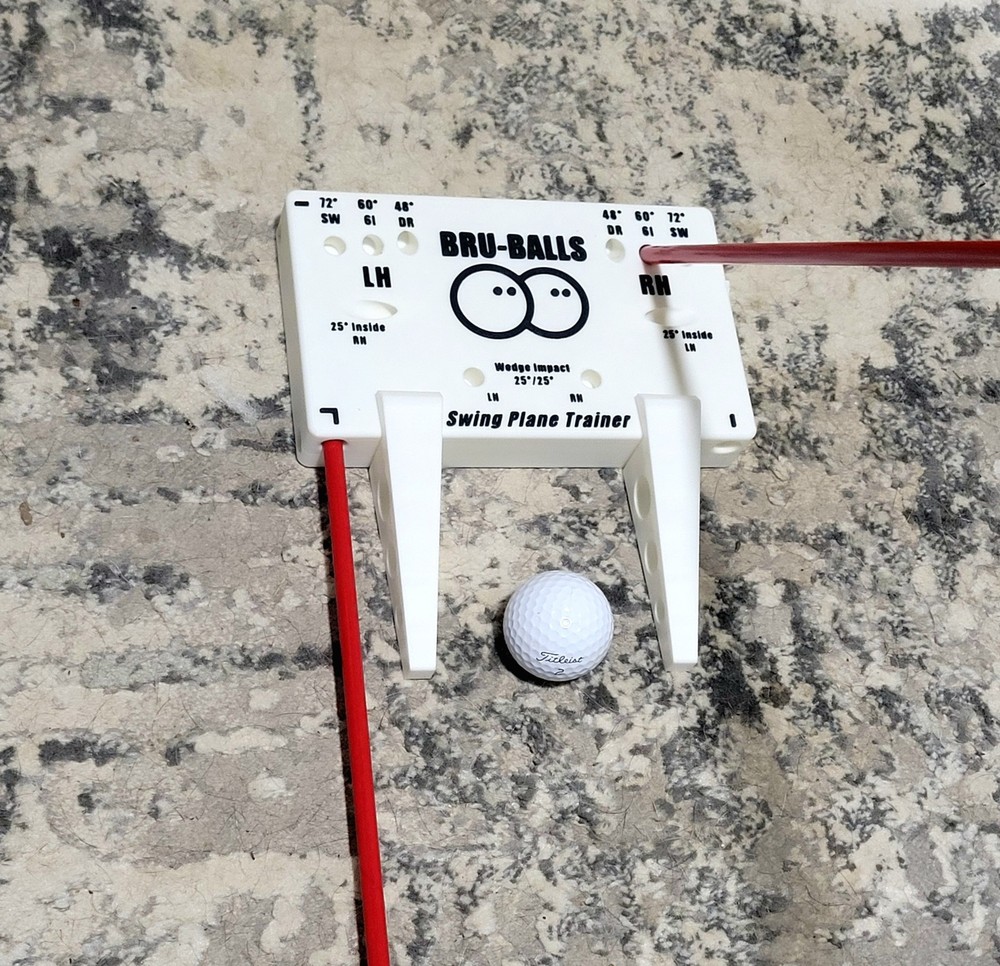 PRO MODEL | Golf Swing Plane Trainer Alignment Stick Base | Putting Aid