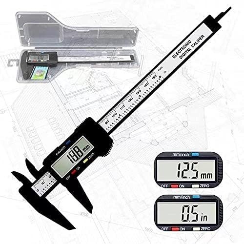 Digital Calipers,Electronic Digital Calipers, LCD Screen displays 0-6"Caliper...