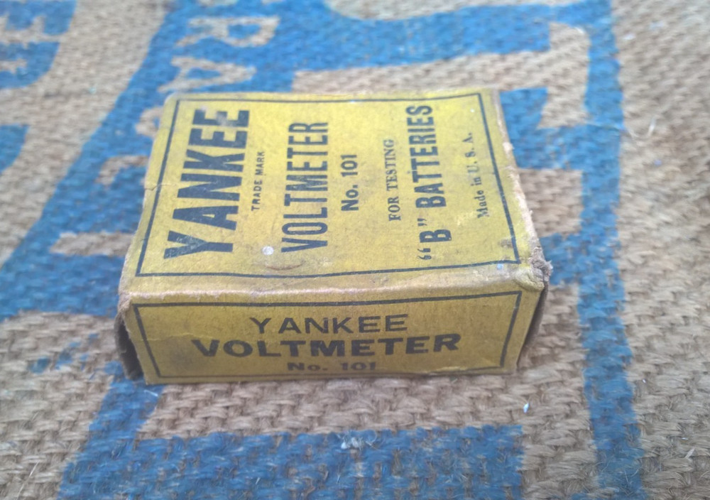 Vintage Yankee Voltmeter No101