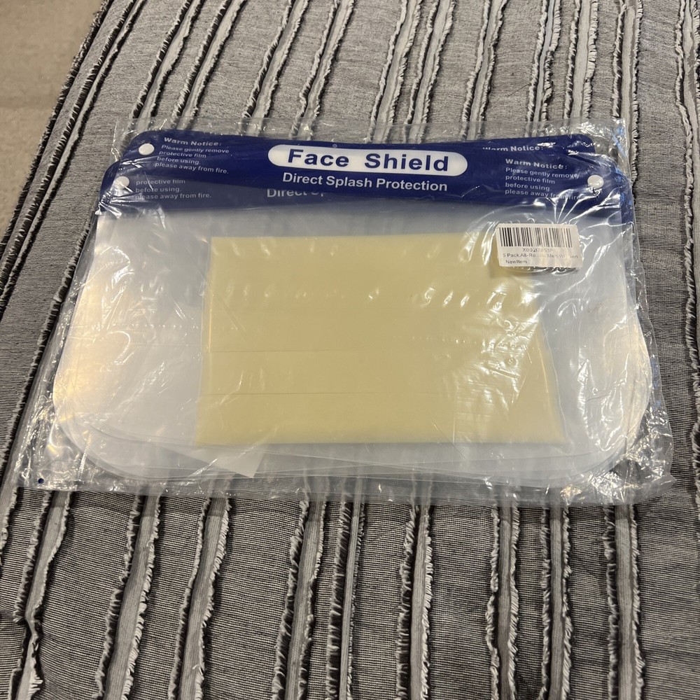 Face Shield Direct Splash Protection RF001 (5-Pack)