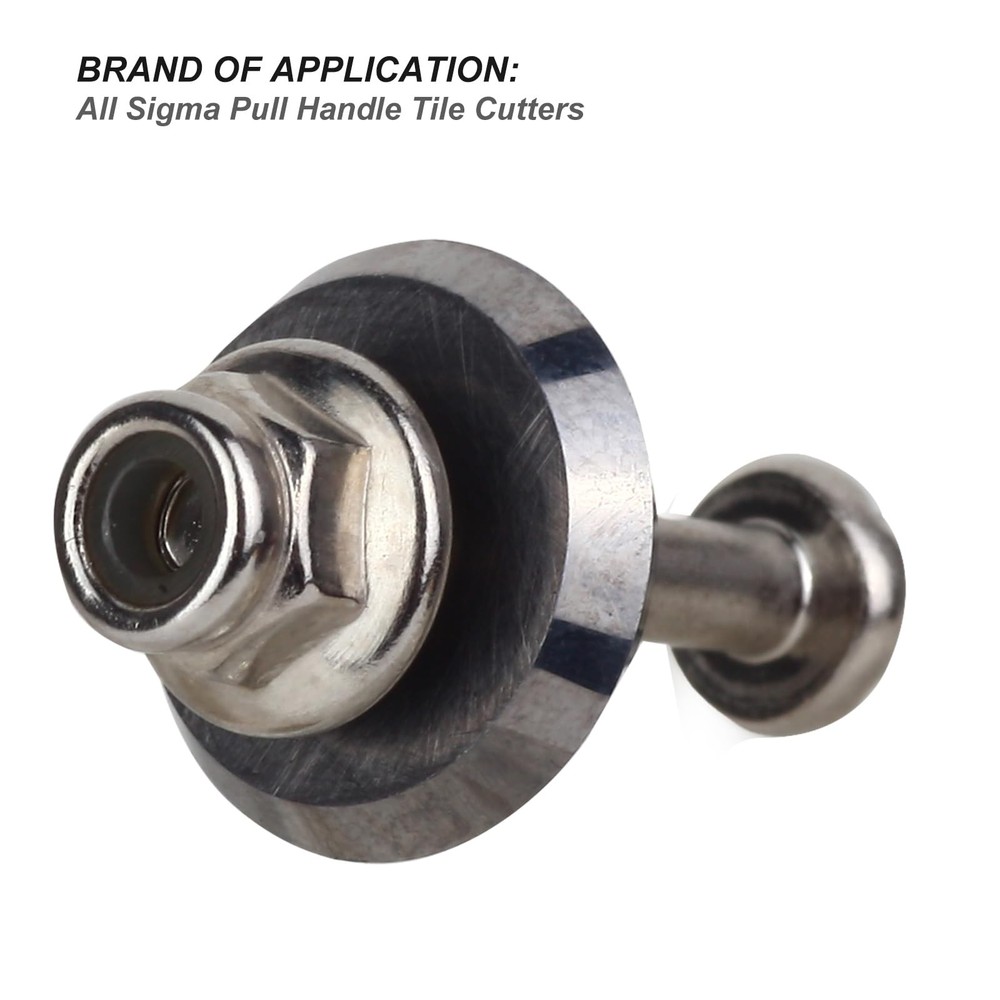 12mm Tile Cutter Scoring Wheel 14A for All Sigma Pull Handle Tile Cutters,Alloy