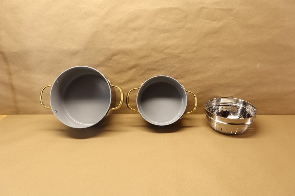 Member s Mark 11-Piece Modern Ceramic Cookware Set, Black