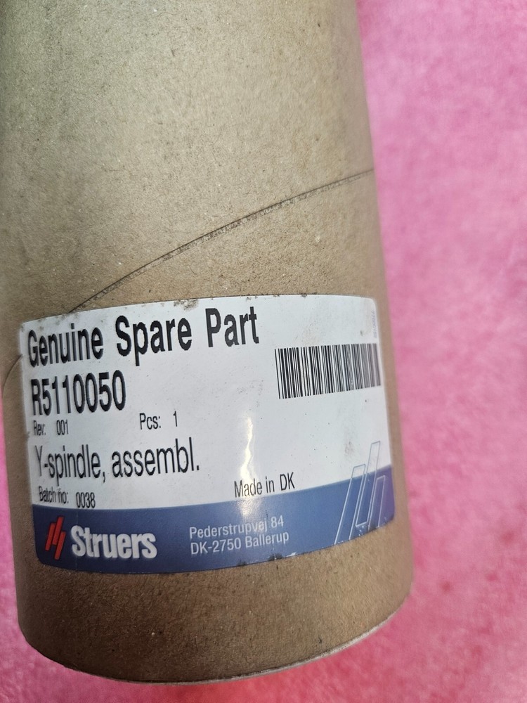 STRUERS STRUERS R5110050 Y SPINDLE ASSEMBLY