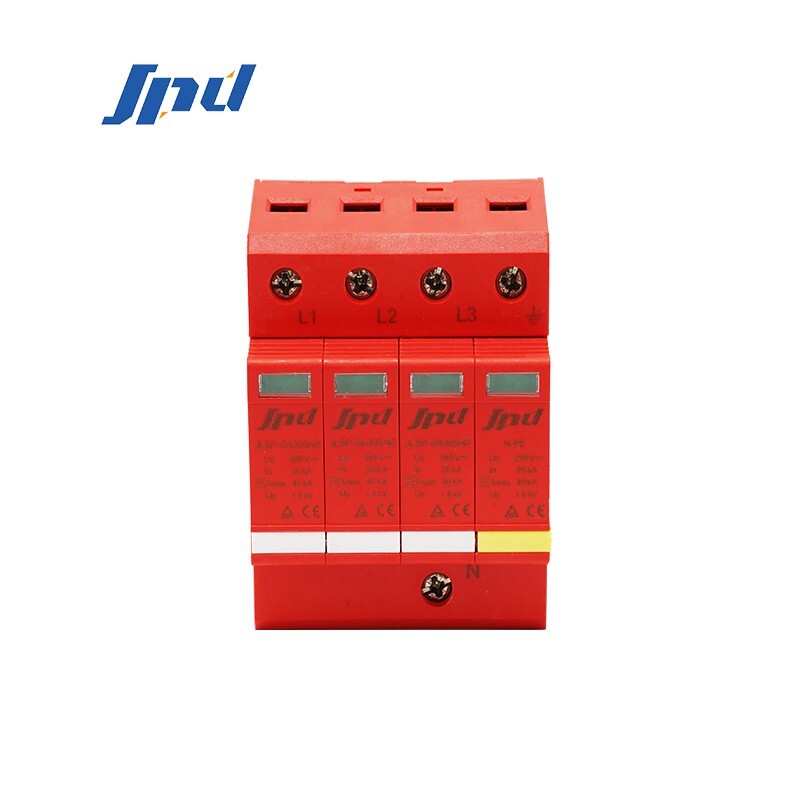 JLSP 385V AC SPD 3P+N surge protective device