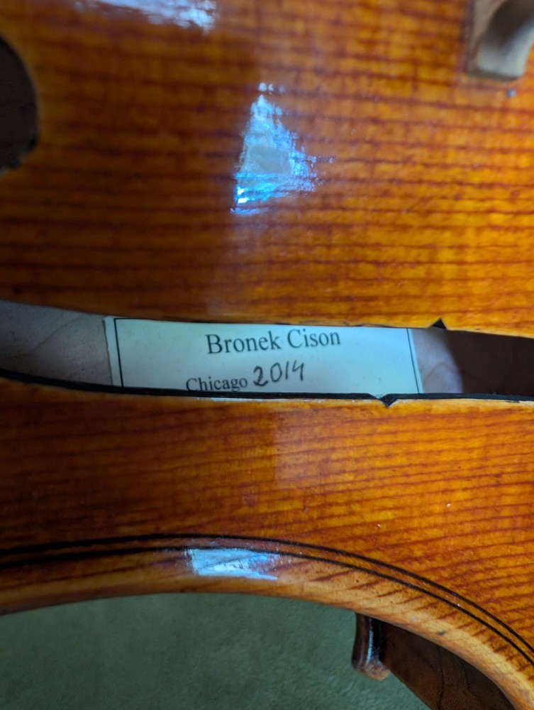 Exceptional Bronek Cison Viola 16-3/4 & Case