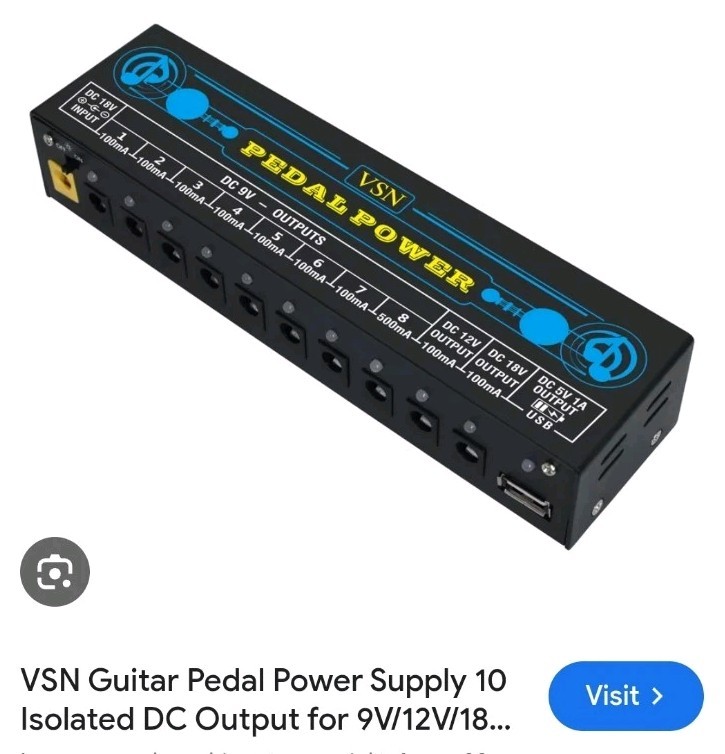 VSN Pedal Power For Guitar