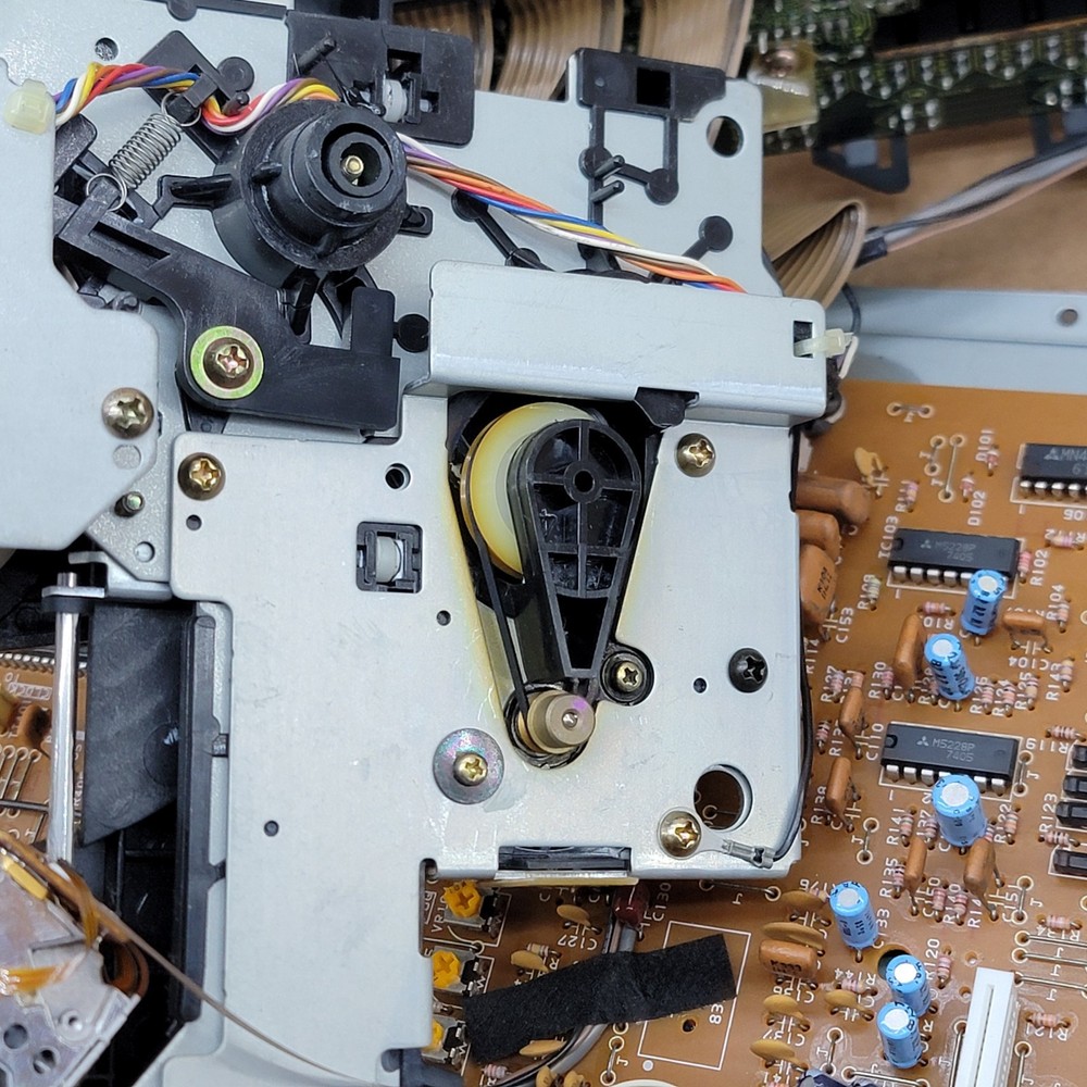 Vintage Technics SL-P520 CD Compact Disc Player NEW DRIVE BELT Tested & Working