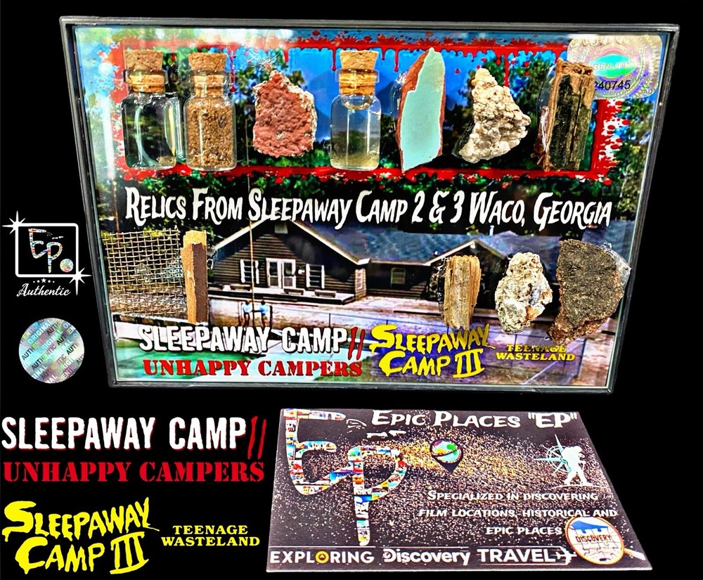 Sleepaway Camp 2 & 3 Relics Props Memorabilia