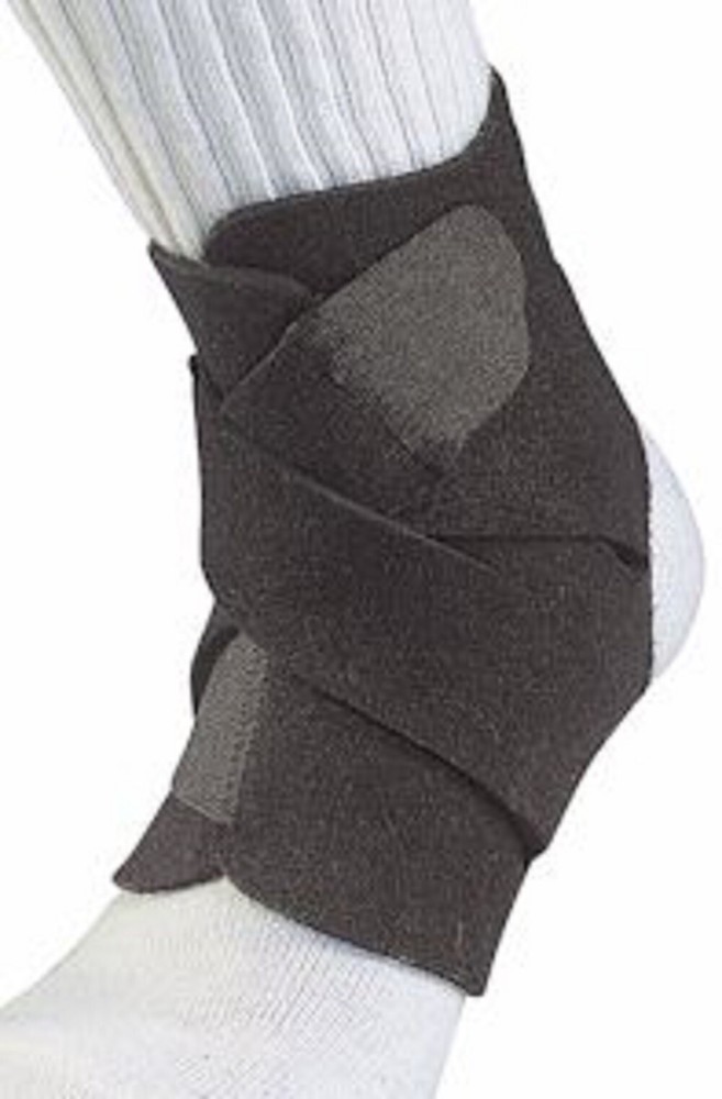 Mueller Adjustable Ankle Support, Black - One Size Fits Most