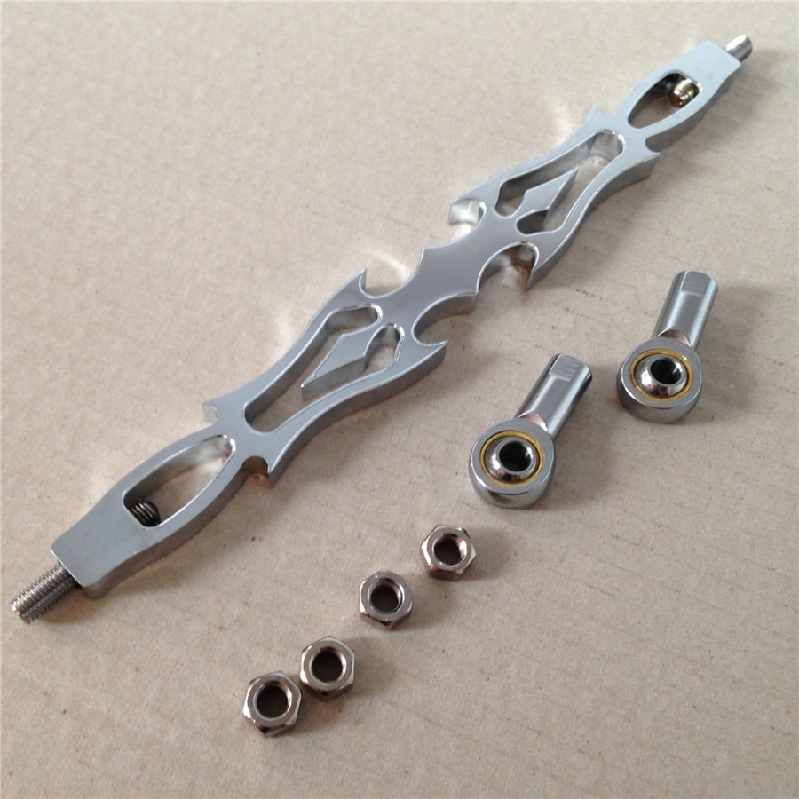 Chrome Spear Shift Linkage For Harley Softail Fxdwg Dyna Wide Glide Flhr Flht