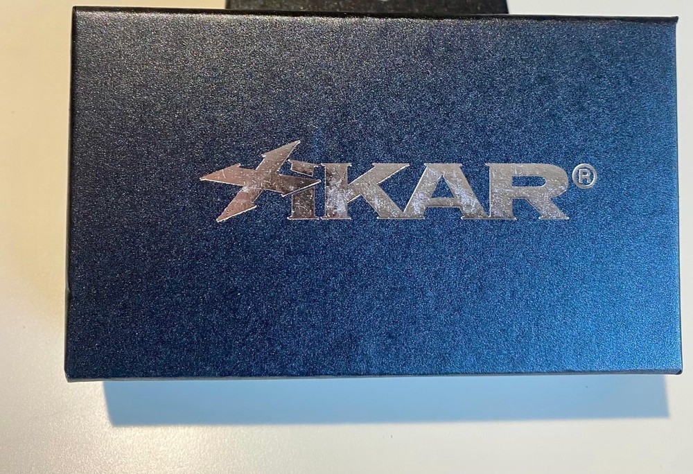 XIKAR Mayflower Cigar Lighter - Windproof Refillable Butane Torch - Rare Design