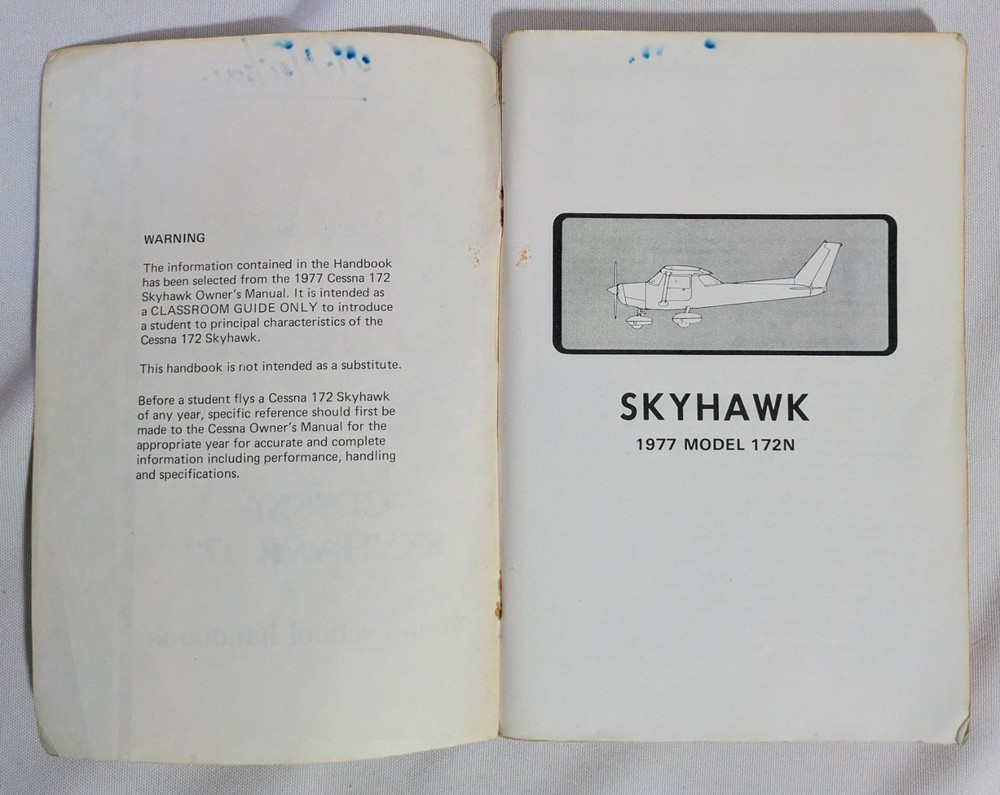 CESSNA SKYHAWK 172 GROUND SCHOOL HANDBOOK