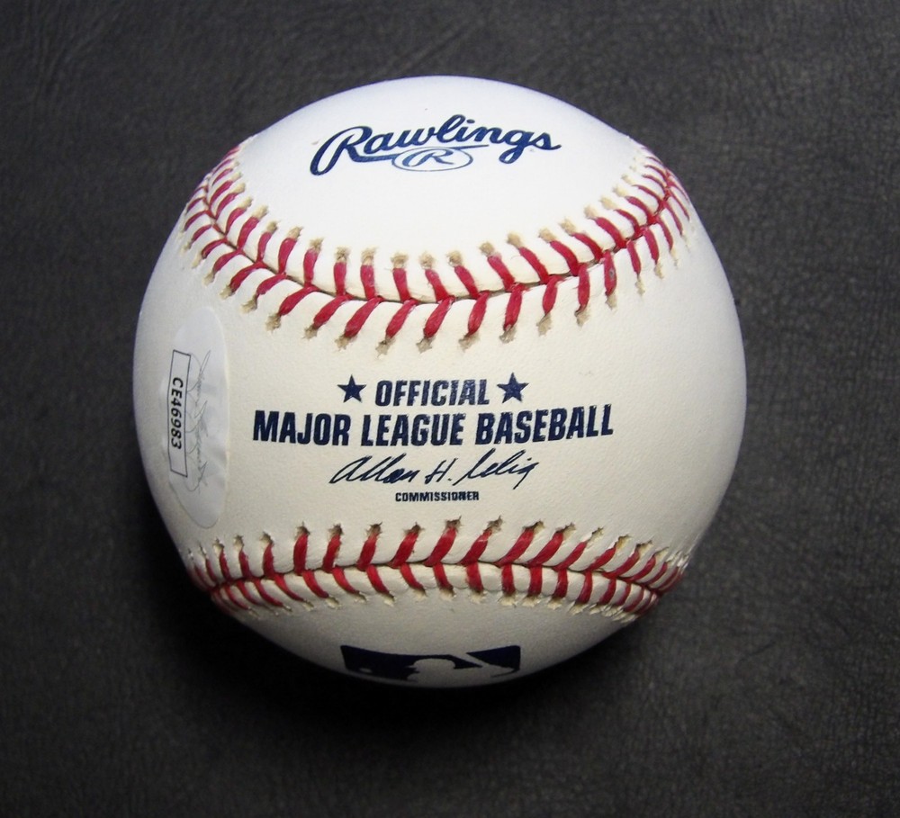 Scott Gorgen Signed Rawlings MLB Major League Baseball JSA Authenticated