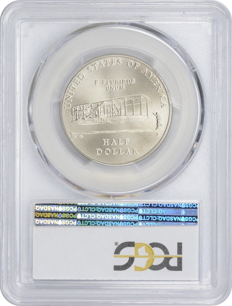 2003-P First Flight Commemorative Half Dollar MS70 PCGS Mint State 70