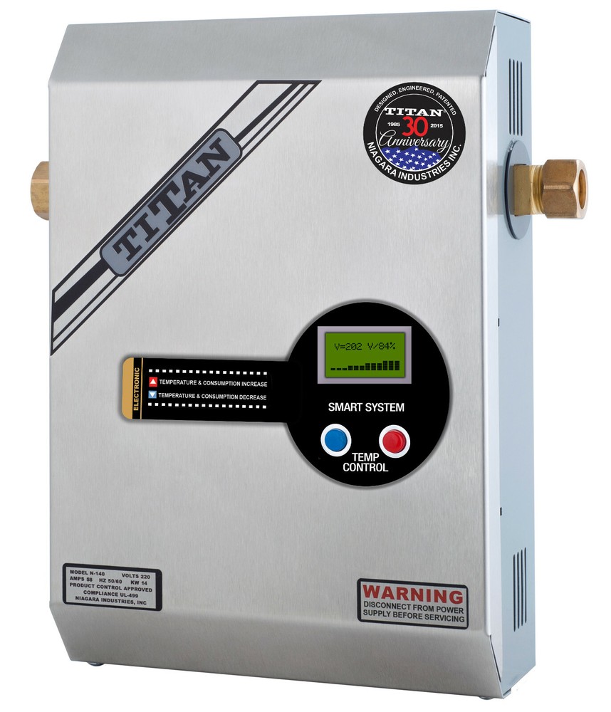 Titan N120-S Whole House Tankless Water Heater w/ temperature display