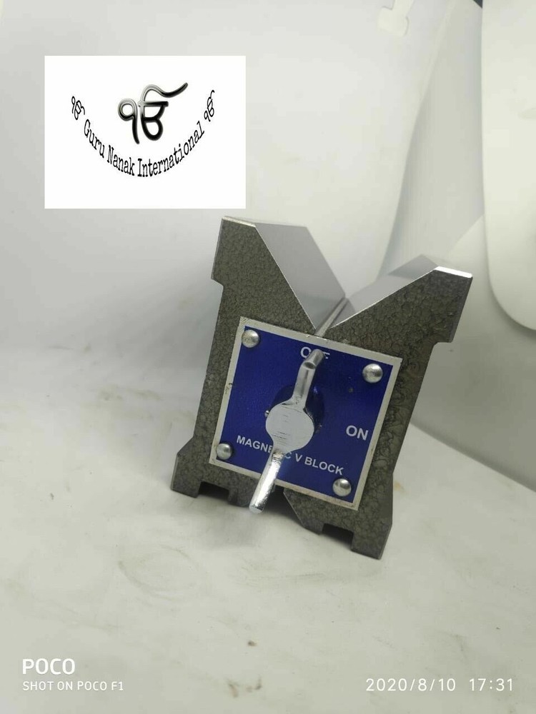 Magnetic V block Matched Pair / 1pc Both Side V Packed Precision quality export.