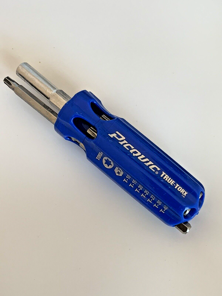 PICQUIC HEX MULTI BIT DRIVERS - SAE - METRIC - TORX - {three separate tools}
