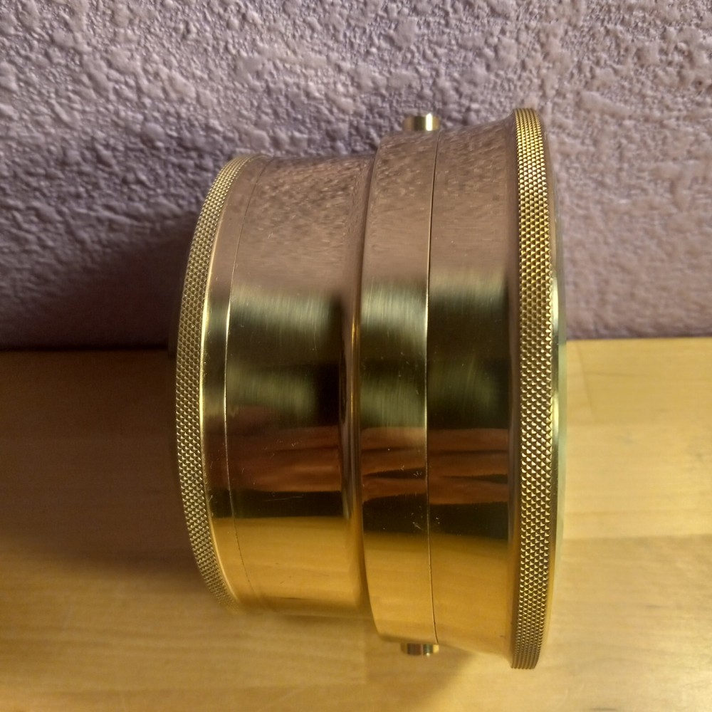 Vintage SETH THOMAS SCHOONER 1044 Brass NAUTICAL CLOCK