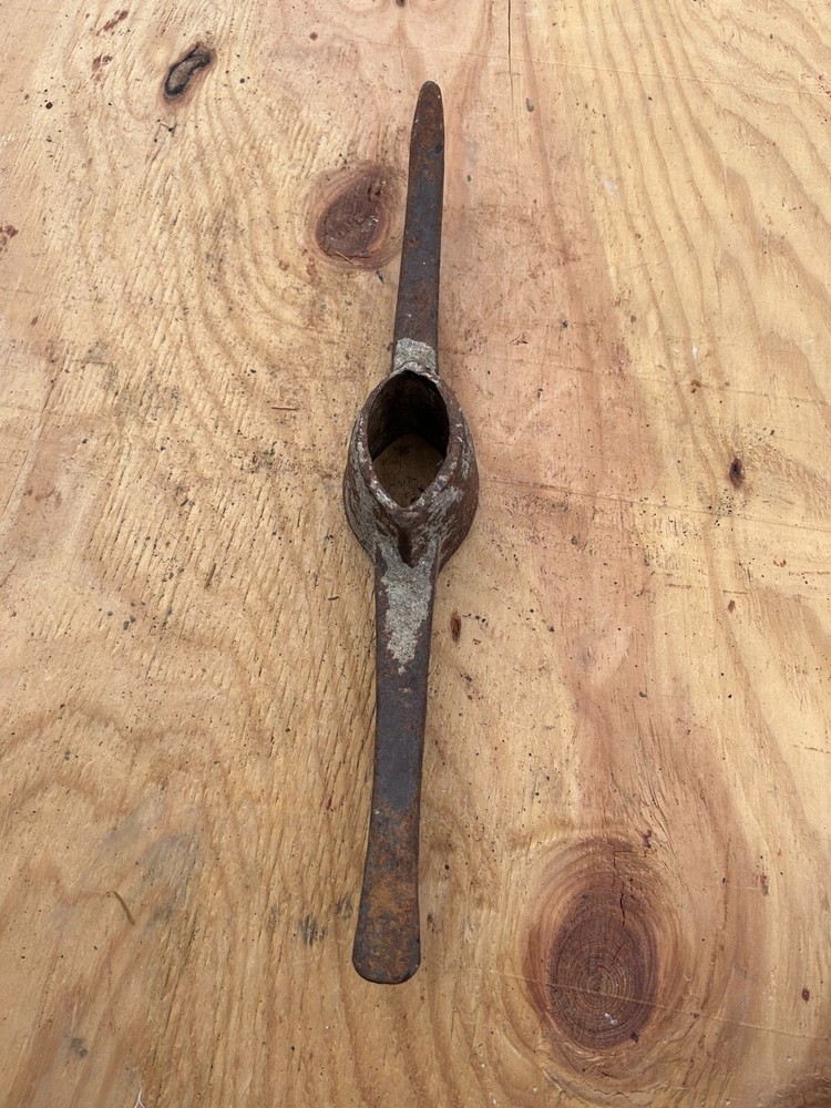 Long Pick Head Rusty Rustic no handle Original Vintage Primitive Farm Decor