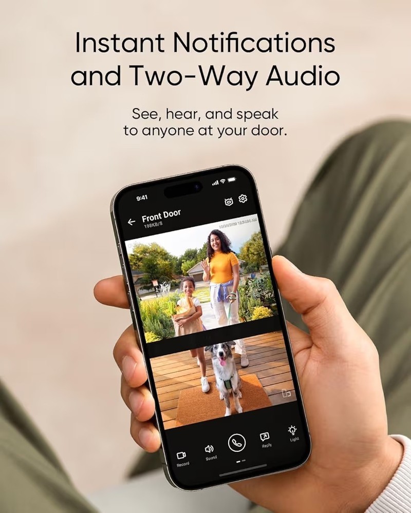 eufy Security Video Smart Lock E330, 3-in-1+ eufy Security Video Doorbell E340