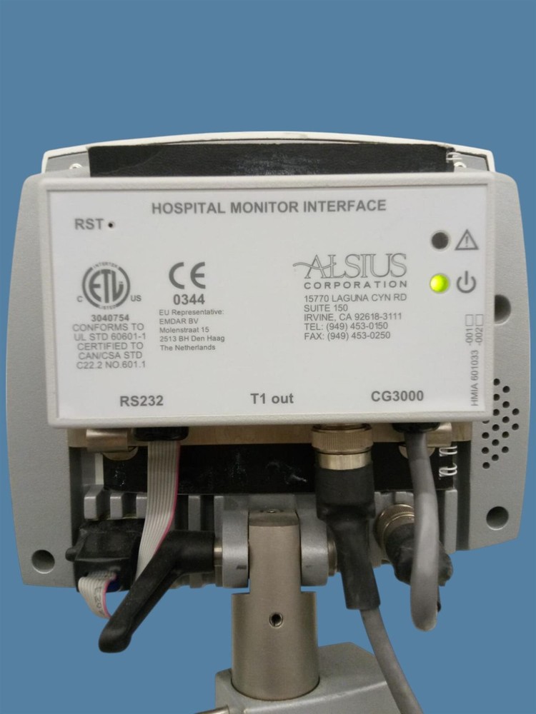 Alsius 2007 CoolGard 3000 Intravascular Temperature Management System