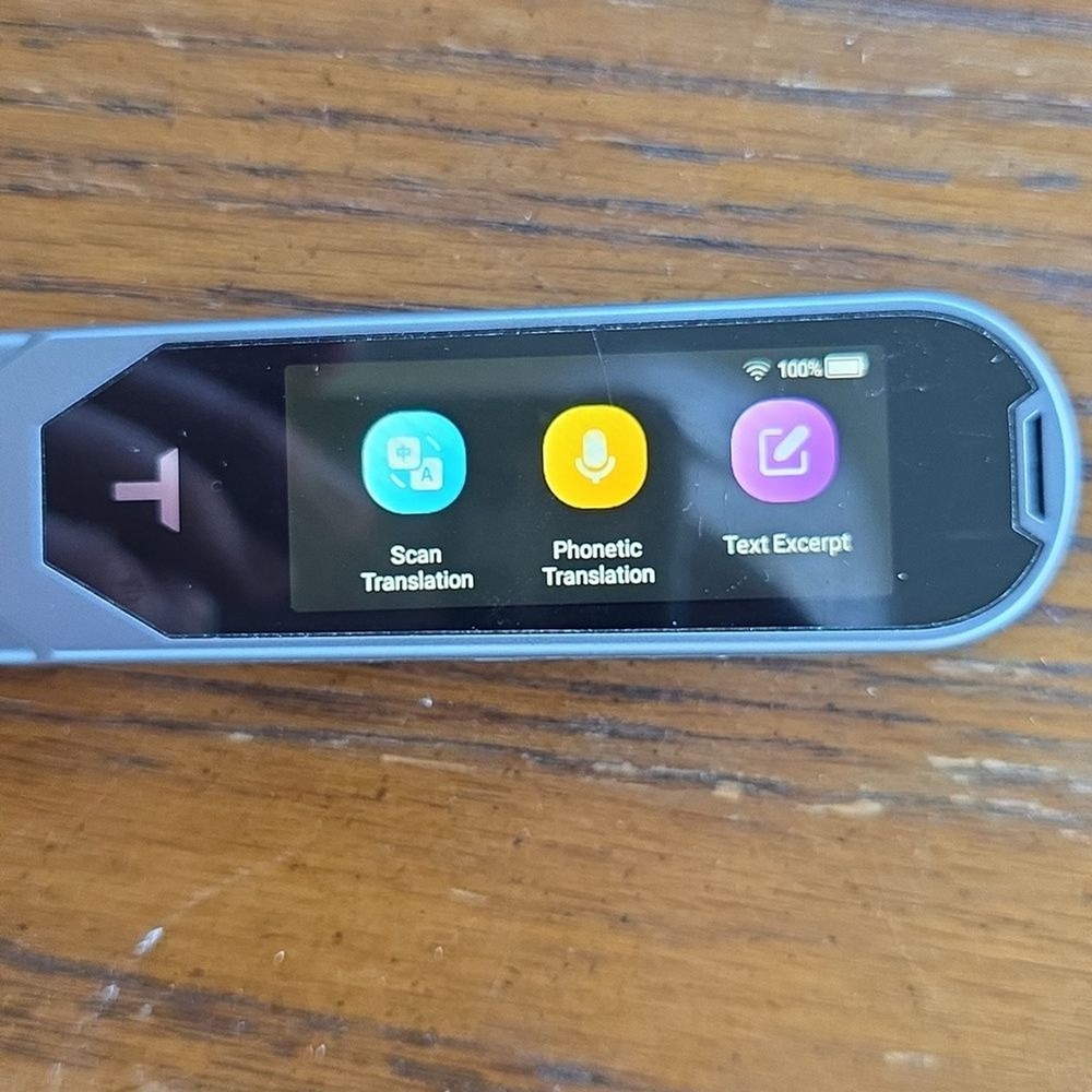 Pen Scanner Text To Speach Device For Learning Dyslexia Reading Translator