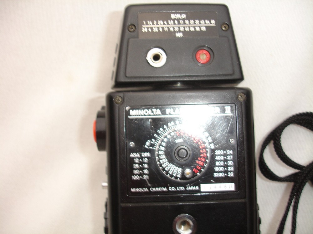 MINOLTA FLASH Meter II with strap, Vintage Light meter