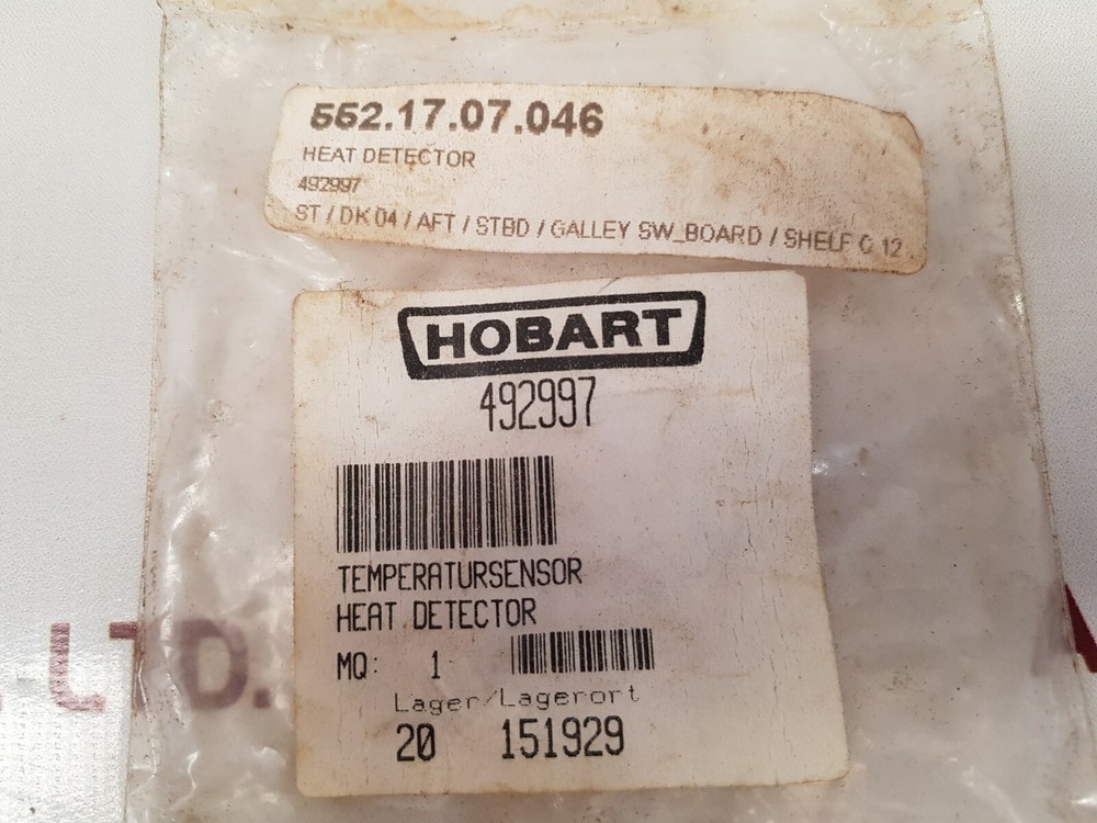 Hobart 492997 temperature sensor used