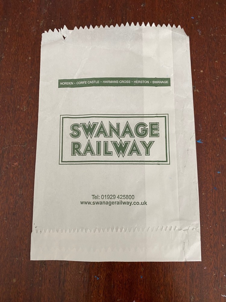 Swanage Railway Small Paperbag