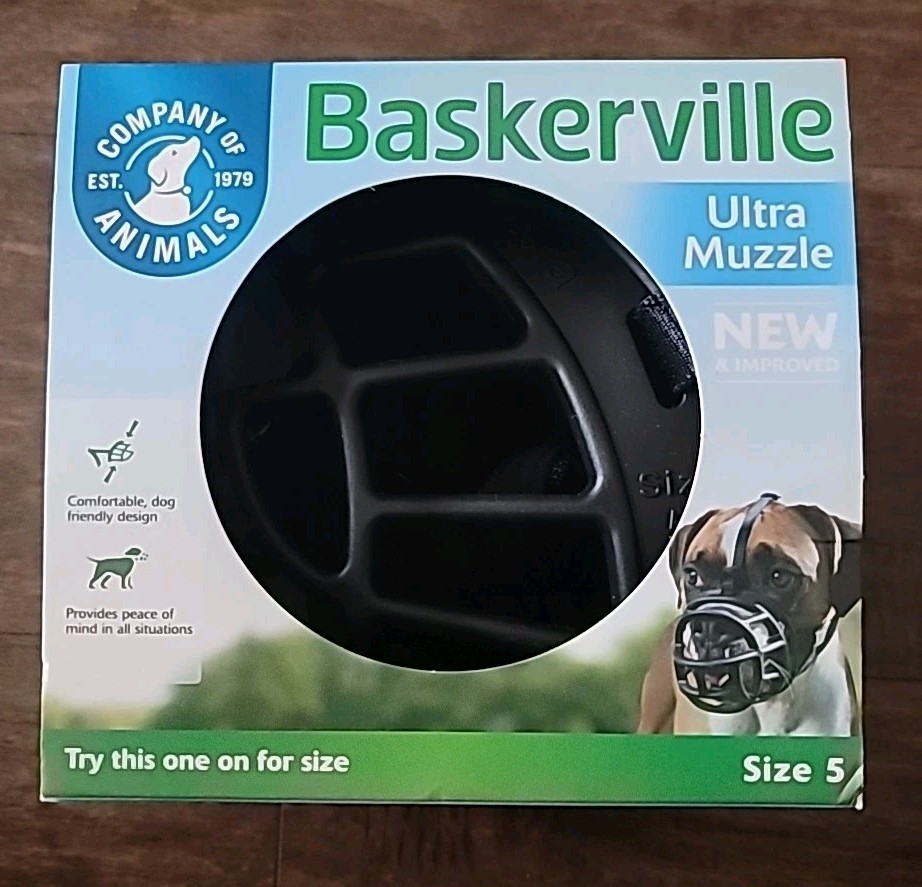 Baskerville Ultra Muzzle Size 5 Black