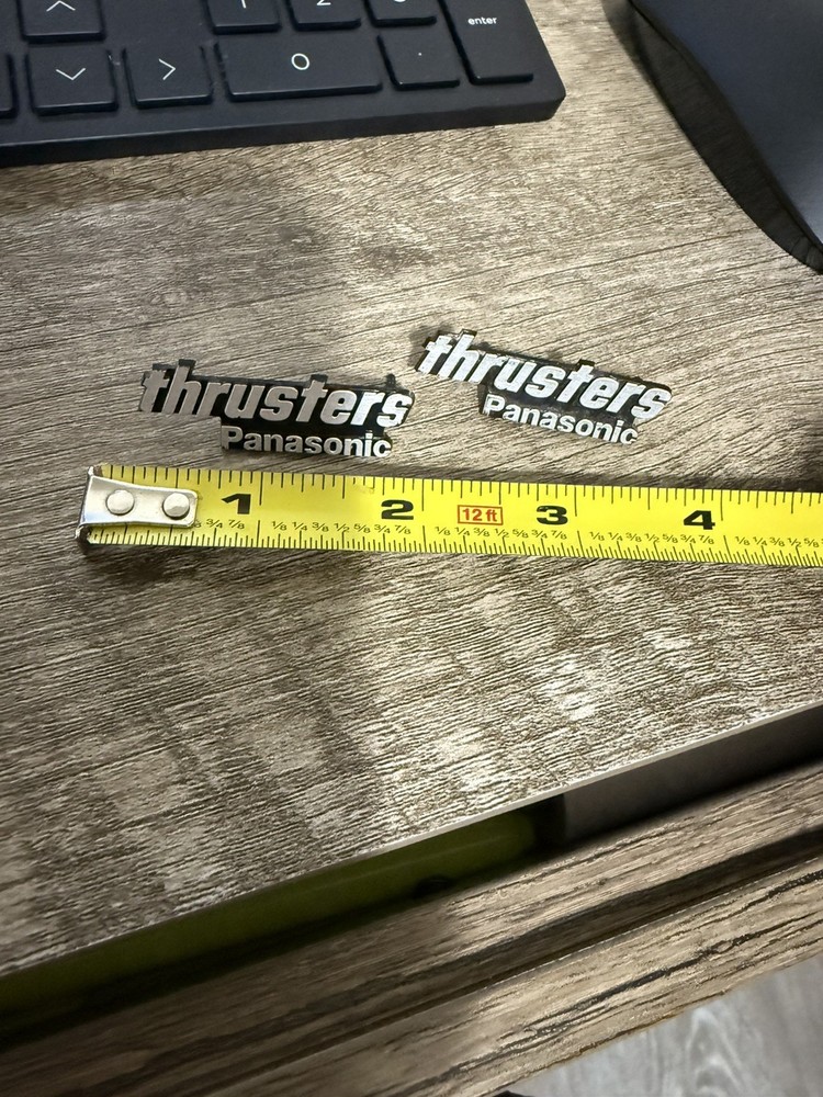 Vintage Panasonic Thrusters EMBLEMS