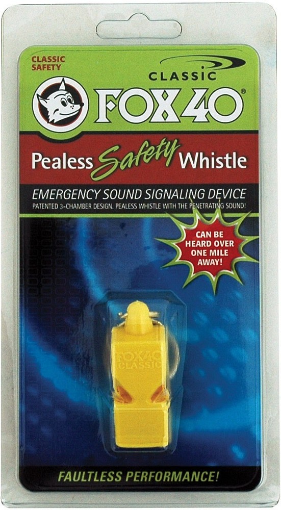 Fox 40 Classic Assorted Loud Whistle Set | Professional-Grade, No-Peak Design,