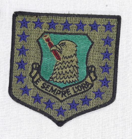 E SEMPRE L'ORA Eagle Bomber Wing USAF Air Force Embroidered Patch