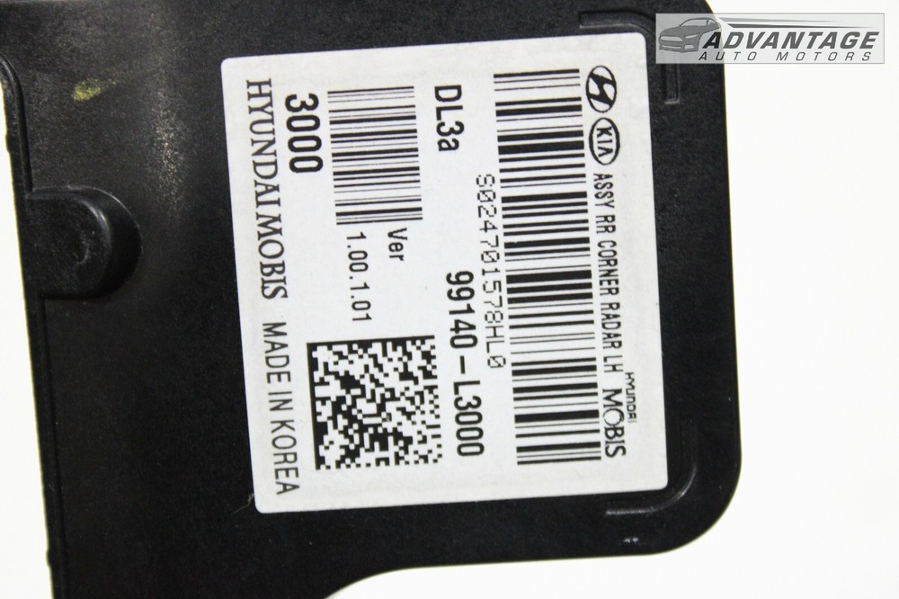 2021 KIA K5 SEDAN REAR LEFT SIDE BLIND SPOT RADAR SENSOR MODULE BRACKET OEM