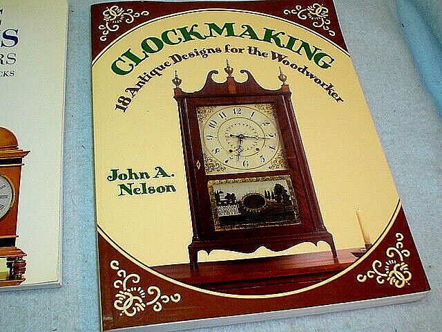 3 CLOCKMAKERS SOFT COVER HOW TO MAKE CLOCKS BOOKS