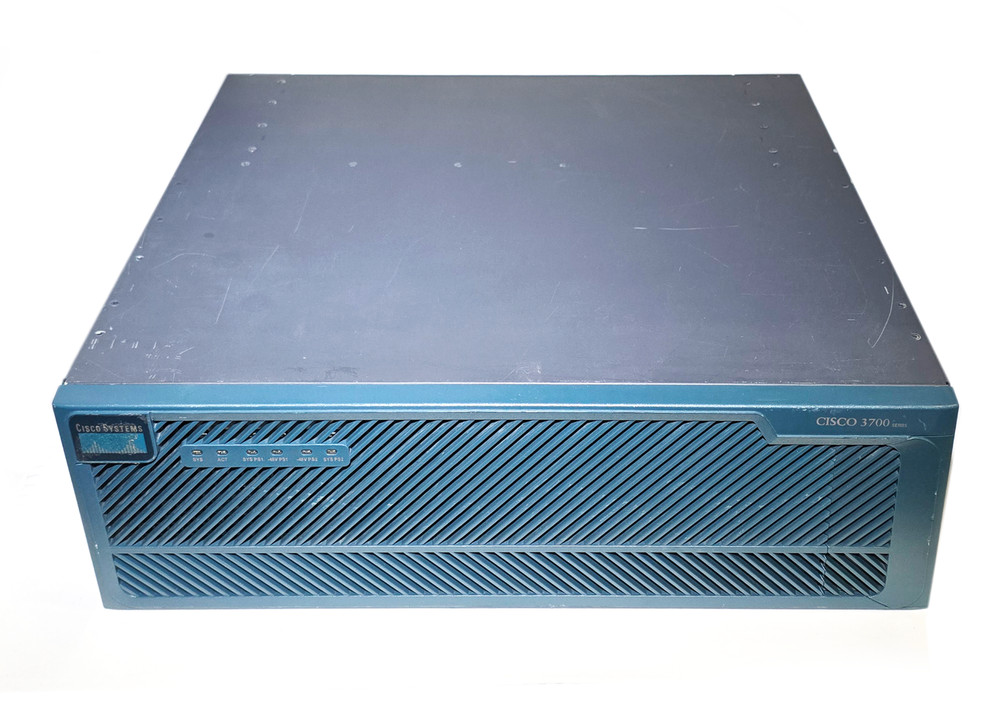 Cisco 3700 Series 3745 IO-2FE modular Network Router - Tested Working