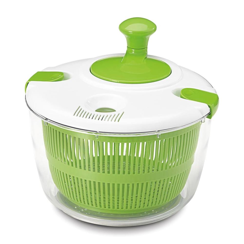 5l Large Salad Spinner – Vegetable Washer, Dryer & Strainer