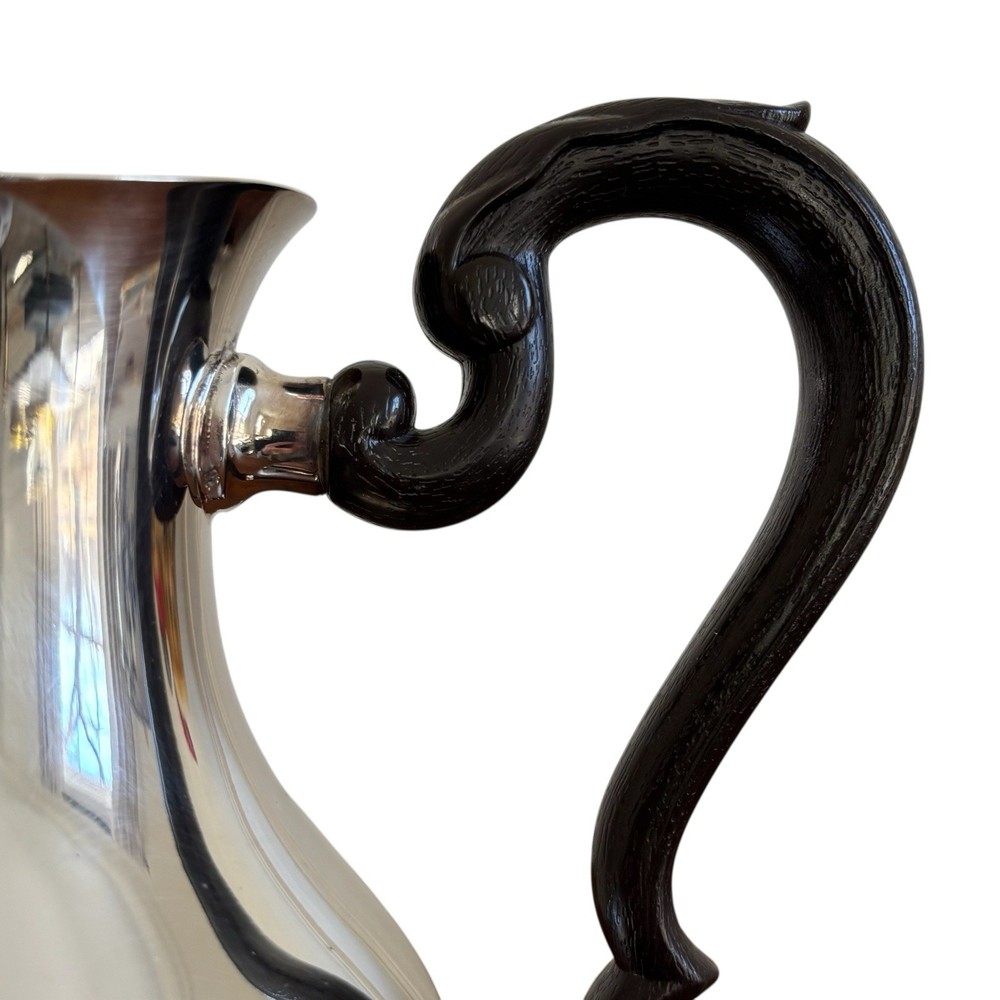 Vintage Gorham Silverplated Scrolling Handle Water Pitcher