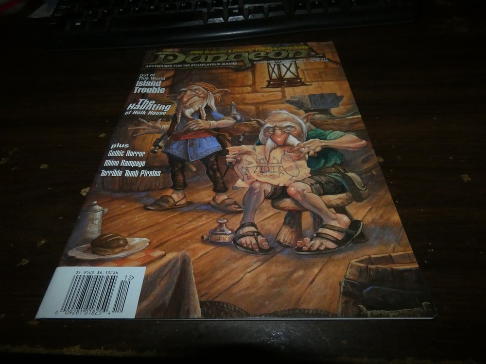 TSR: Dungeon Magazine: Issue 71