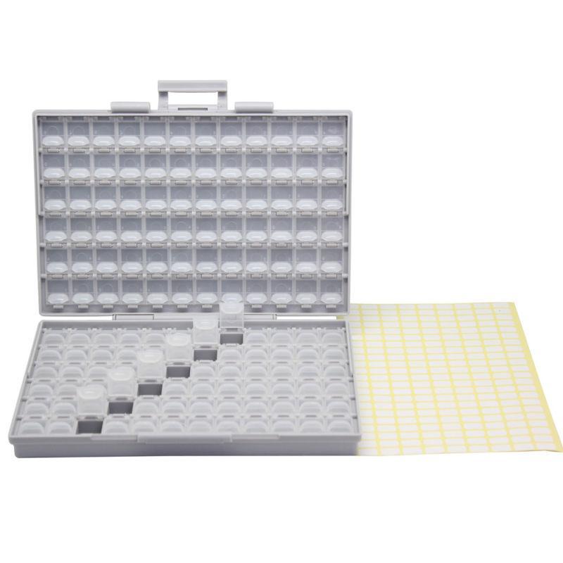 6 BOXALL Enclosure box surface mount SMD SMT surface mount Components Organizer